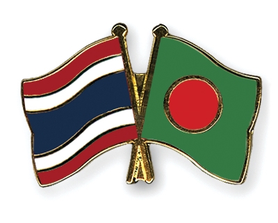 Fahnen Pins Thailand Bangladesch