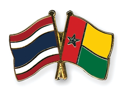 Fahnen Pins Thailand Guinea-Bissau