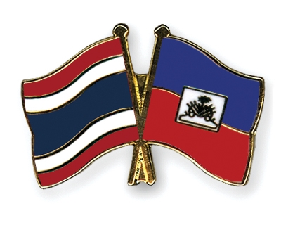 Fahnen Pins Thailand Haiti