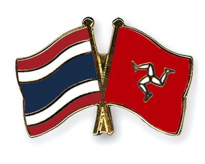 Fahnen Pins Thailand Isle-of-Man