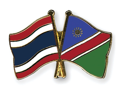 Fahnen Pins Thailand Namibia