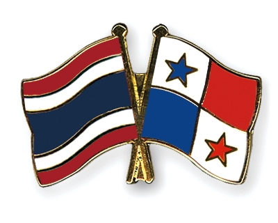 Fahnen Pins Thailand Panama