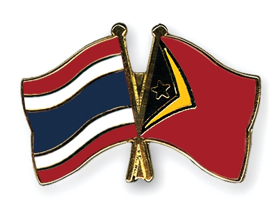 Fahnen Pins Thailand Timor-Leste