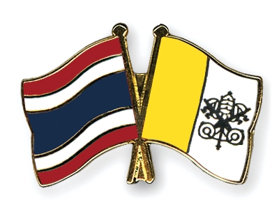 Fahnen Pins Thailand Vatikanstadt