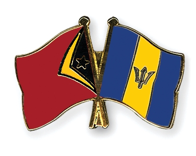 Fahnen Pins Timor-Leste Barbados