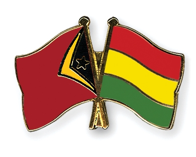 Fahnen Pins Timor-Leste Bolivien