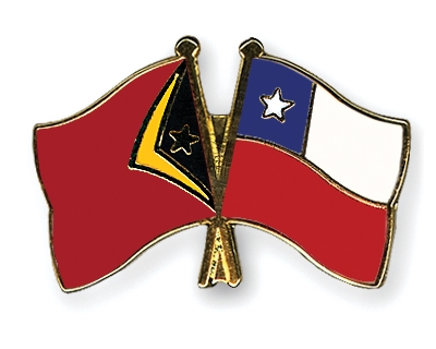 Fahnen Pins Timor-Leste Chile