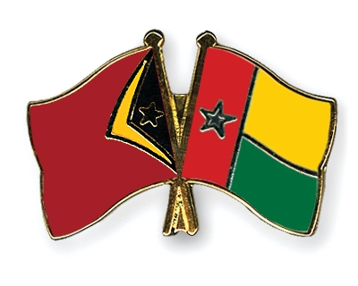 Fahnen Pins Timor-Leste Guinea-Bissau