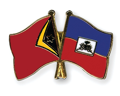 Fahnen Pins Timor-Leste Haiti