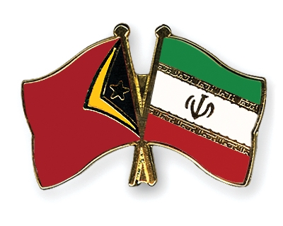 Fahnen Pins Timor-Leste Iran