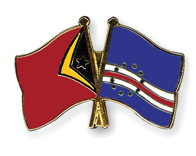 Fahnen Pins Timor-Leste Kap-Verde