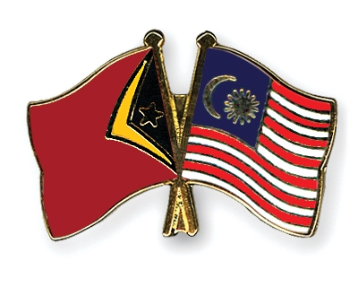Fahnen Pins Timor-Leste Malaysia