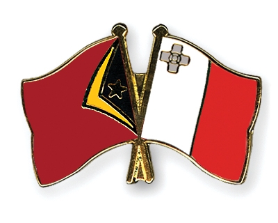 Fahnen Pins Timor-Leste Malta