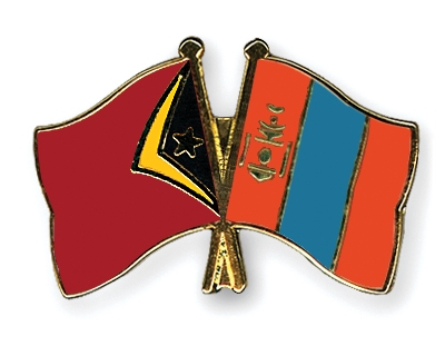 Fahnen Pins Timor-Leste Mongolei