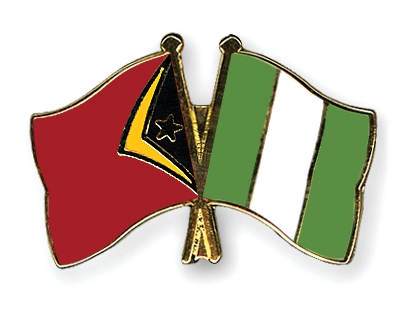 Fahnen Pins Timor-Leste Nigeria