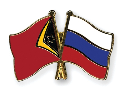 Fahnen Pins Timor-Leste Russland