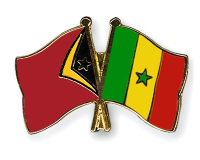 Fahnen Pins Timor-Leste Senegal