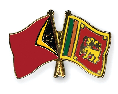 Fahnen Pins Timor-Leste Sri-Lanka