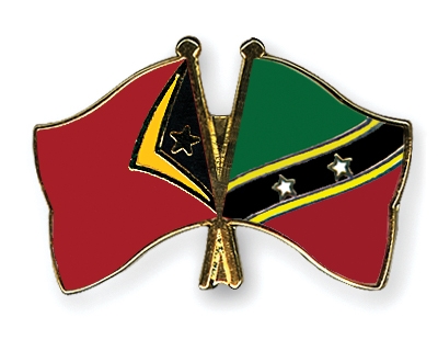 Fahnen Pins Timor-Leste St-Kitts-und-Nevis