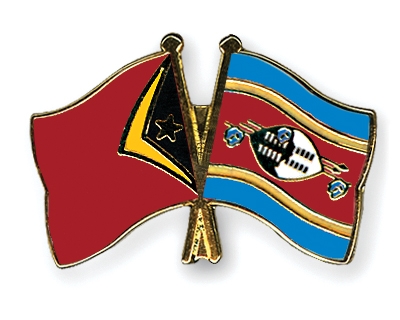 Fahnen Pins Timor-Leste Swasiland