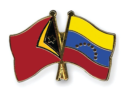 Fahnen Pins Timor-Leste Venezuela
