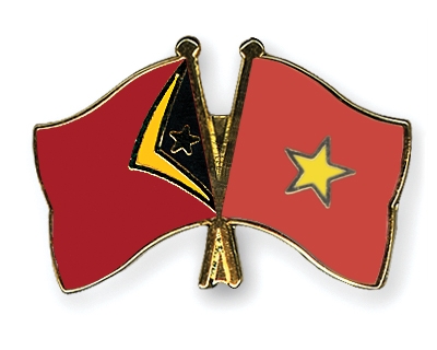 Fahnen Pins Timor-Leste Vietnam