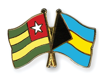 Fahnen Pins Togo Bahamas