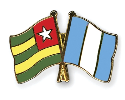 Fahnen Pins Togo Guatemala