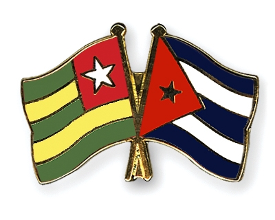 Fahnen Pins Togo Kuba