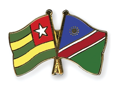 Fahnen Pins Togo Namibia