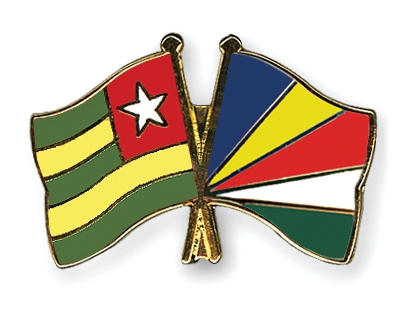 Fahnen Pins Togo Seychellen