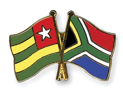 Fahnen Pins Togo Sdafrika