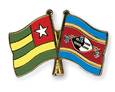 Fahnen Pins Togo Swasiland