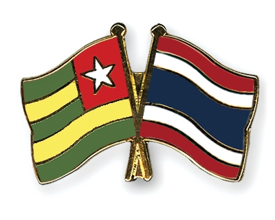 Fahnen Pins Togo Thailand