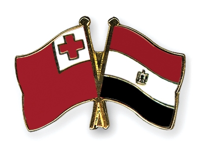 Fahnen Pins Tonga gypten