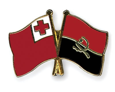 Fahnen Pins Tonga Angola