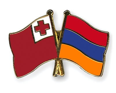 Fahnen Pins Tonga Armenien
