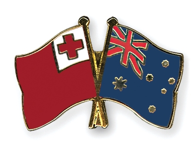 Fahnen Pins Tonga Australien