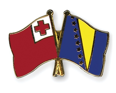 Fahnen Pins Tonga Bosnien-und-Herzegowina