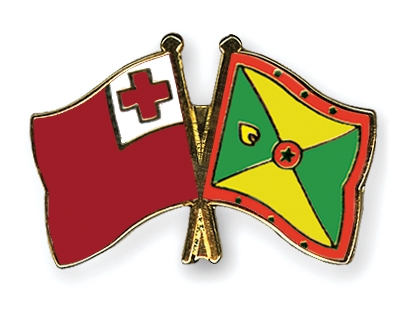 Fahnen Pins Tonga Grenada
