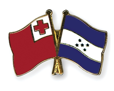 Fahnen Pins Tonga Honduras