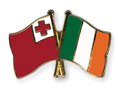 Fahnen Pins Tonga Irland