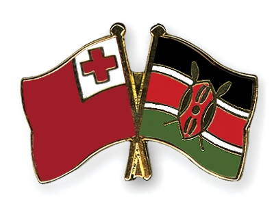 Fahnen Pins Tonga Kenia