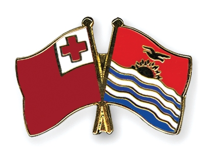 Fahnen Pins Tonga Kiribati