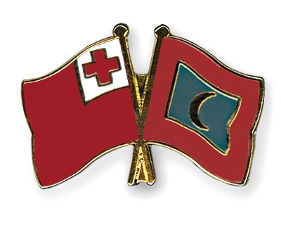 Fahnen Pins Tonga Malediven