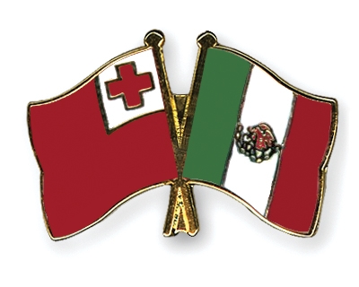 Fahnen Pins Tonga Mexiko