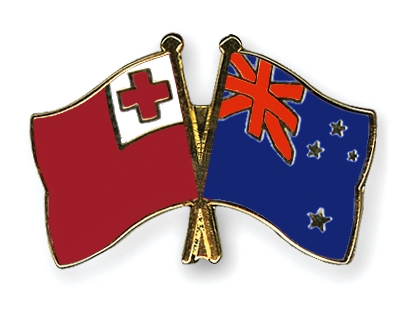 Fahnen Pins Tonga Neuseeland