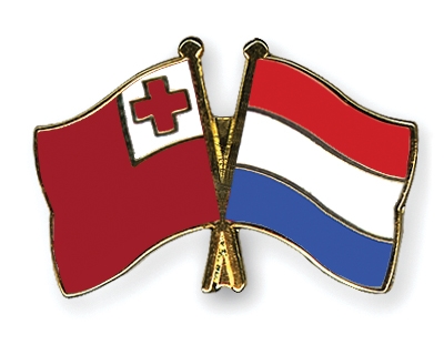 Fahnen Pins Tonga Niederlande