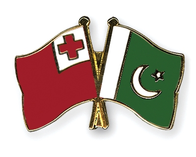 Fahnen Pins Tonga Pakistan