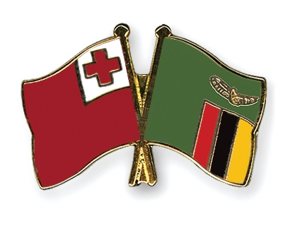 Fahnen Pins Tonga Sambia